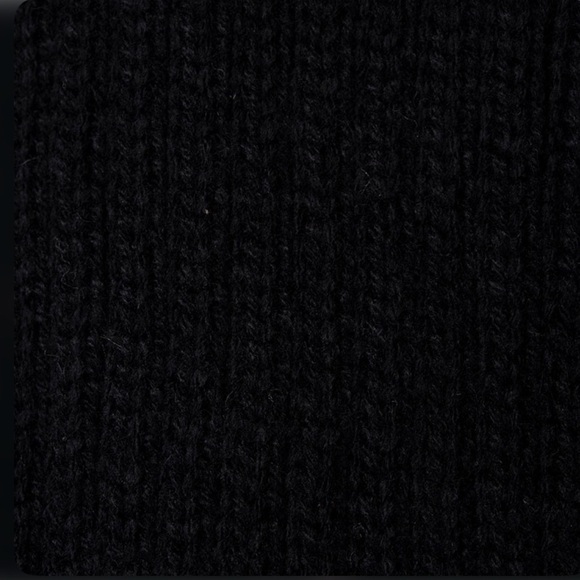 MUK LUKS Chunky Rib Over The Knee Socks in “Ebony” Black - Picture 8 of 11